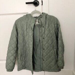 Madewell Seafoam Puffer Jacket XXS